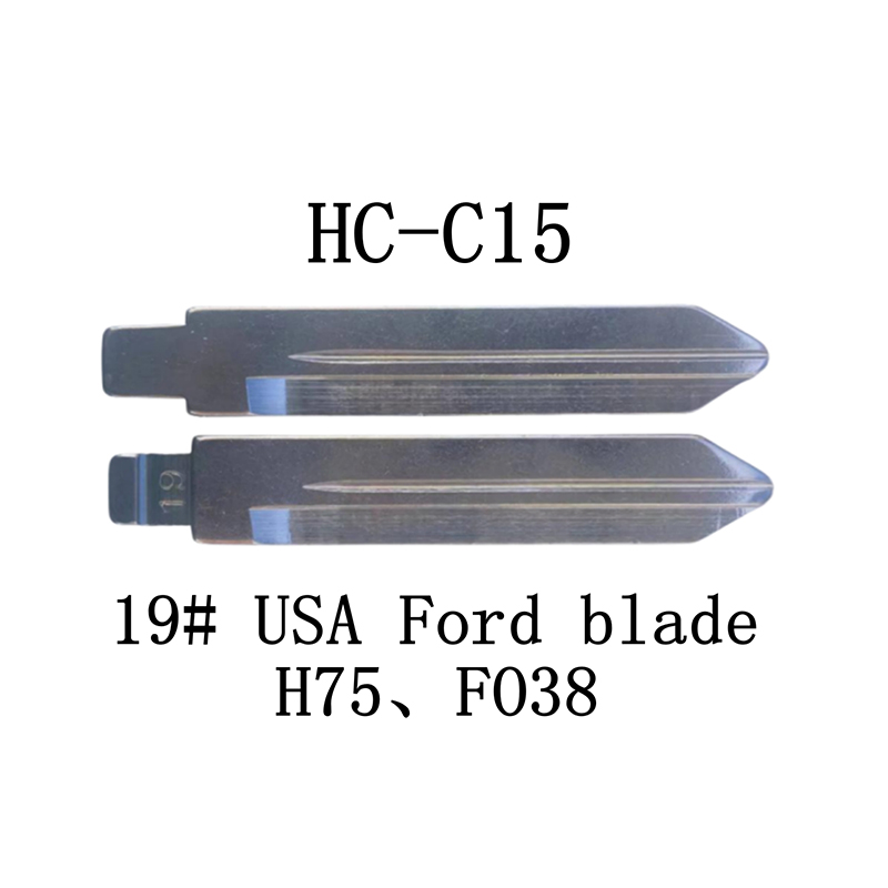 HC-C15 KD Flip Key For 19# USA Ford Blade H75 FO38