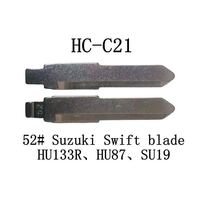 HC-C21 KD Flip Key For 52# Suzuki Swift Blade HU133R HU87 SU19