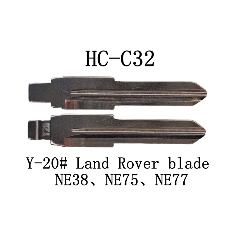 HC-C32 KD Flip Key For Y-20# Land Rover Blade NE38 NE75 NE77