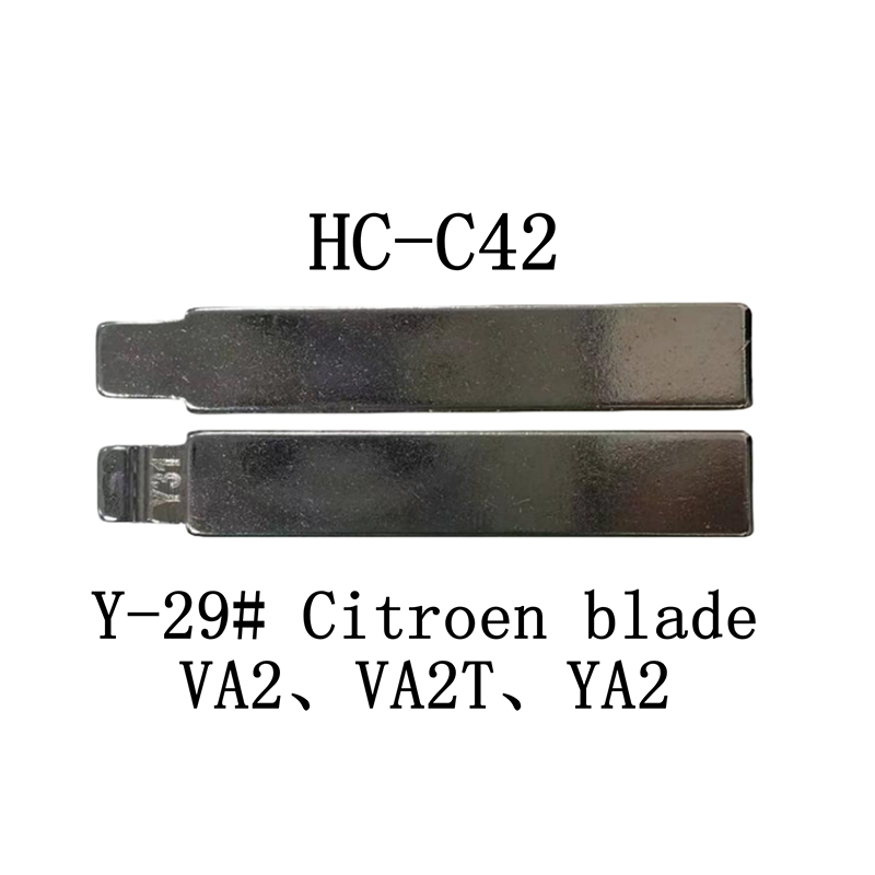 HC-C42 KD Flip Key For Y-29# Citroen Blade VA2 VA2T YA2