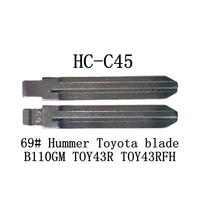 HC-C45 KD Flip Key For 69# Hummer Toyota Blade B110GM TOY43R TOY43RFH