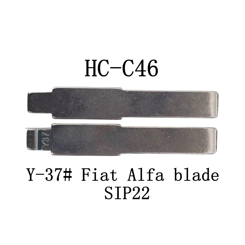 HC-C46 KD Flip Key For Y-37# Fiat Alfa Blade SIP22