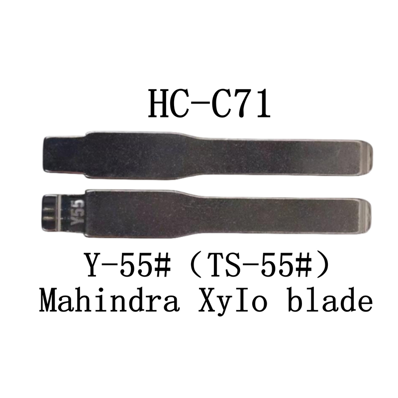 HC-C71 KD Flip Key For Y-55#（TS-55#）Mahindra XyIo Blade