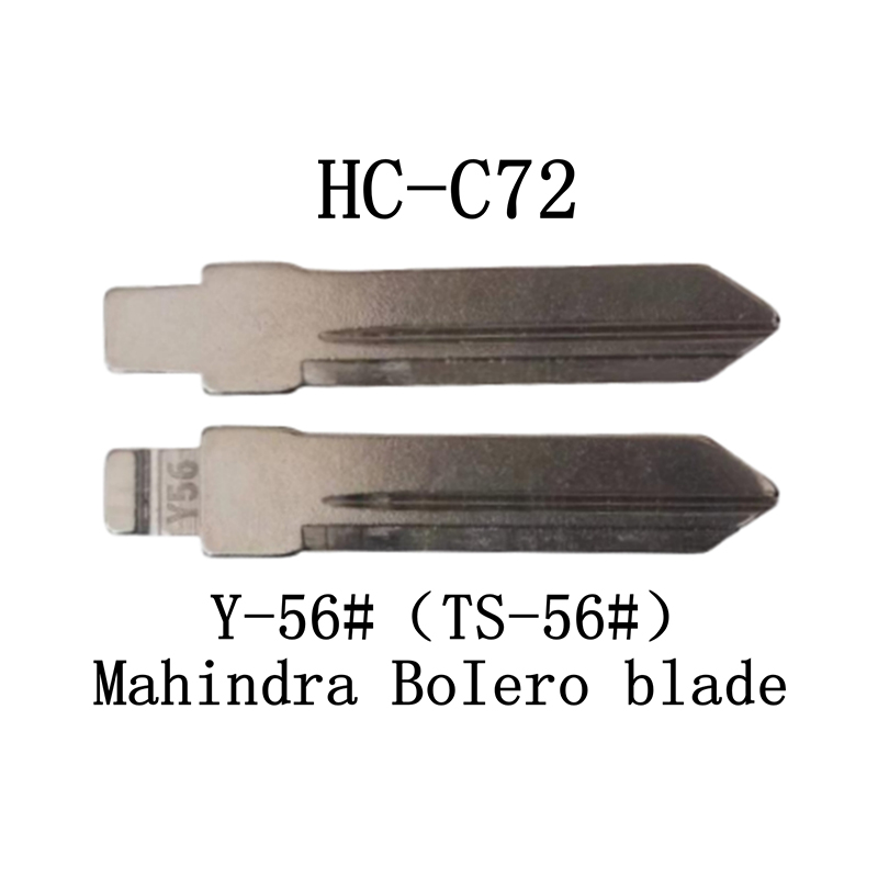 HC-C72 KD Flip Key For Y-56#（TS-56#）Mahindra BoIero Blade