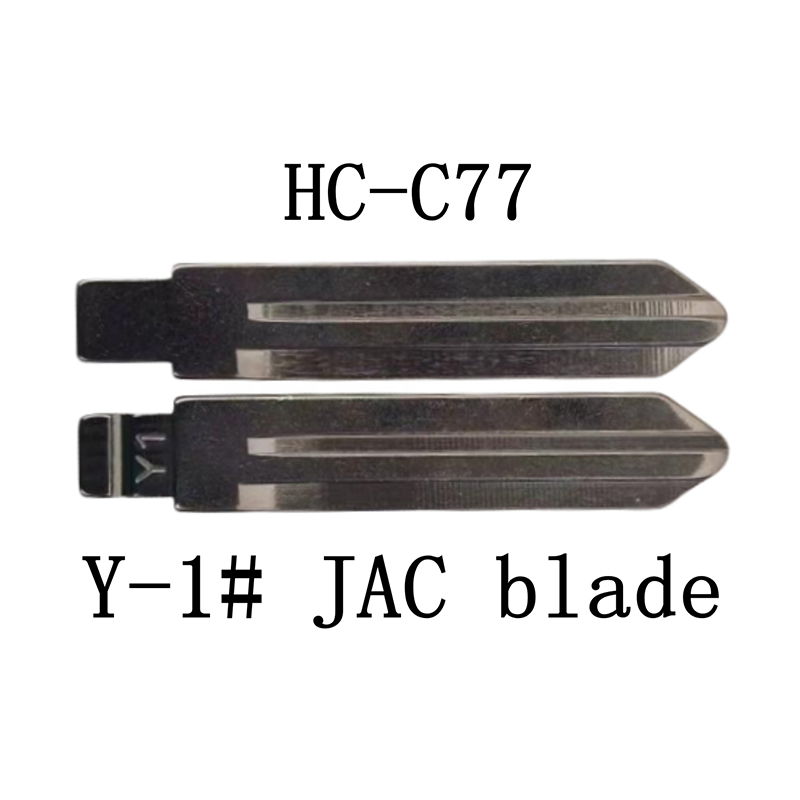 HC-C77 KD Flip Key For Y-1# JAC Key Blade