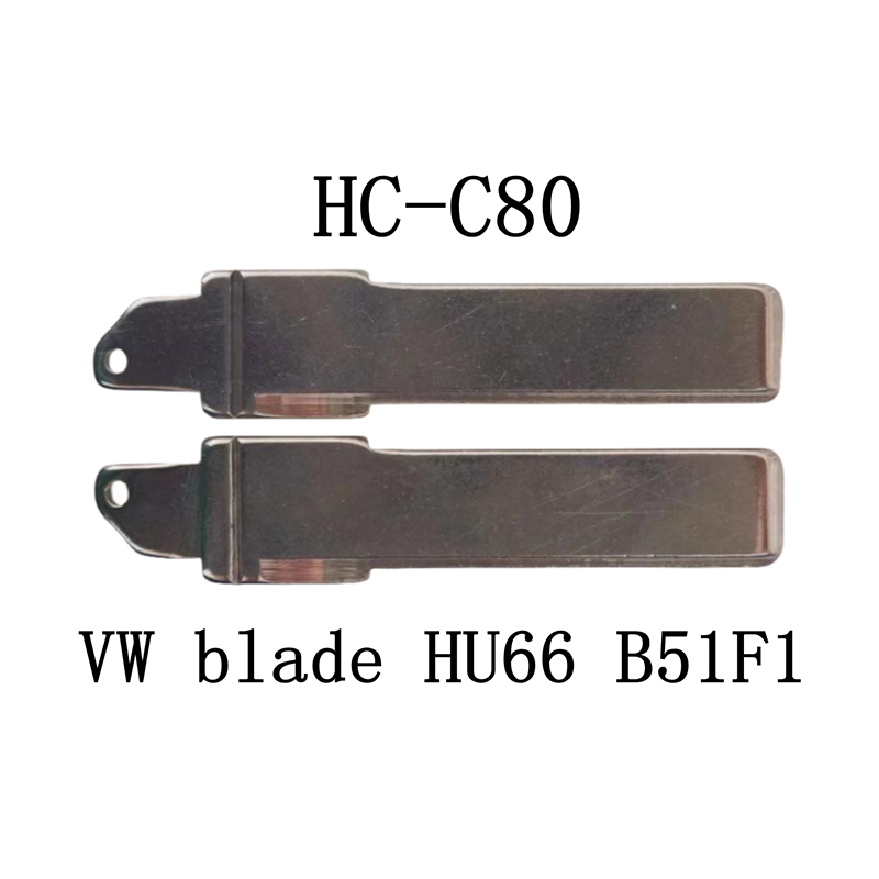 HC-C80 KD Flip Key For VW Blade HU66 B51F1