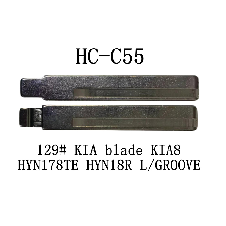 HC-C55 KD Flip Key For 129# KIA Blade KIA8 HYN178TE HYN18R L/GROOVE