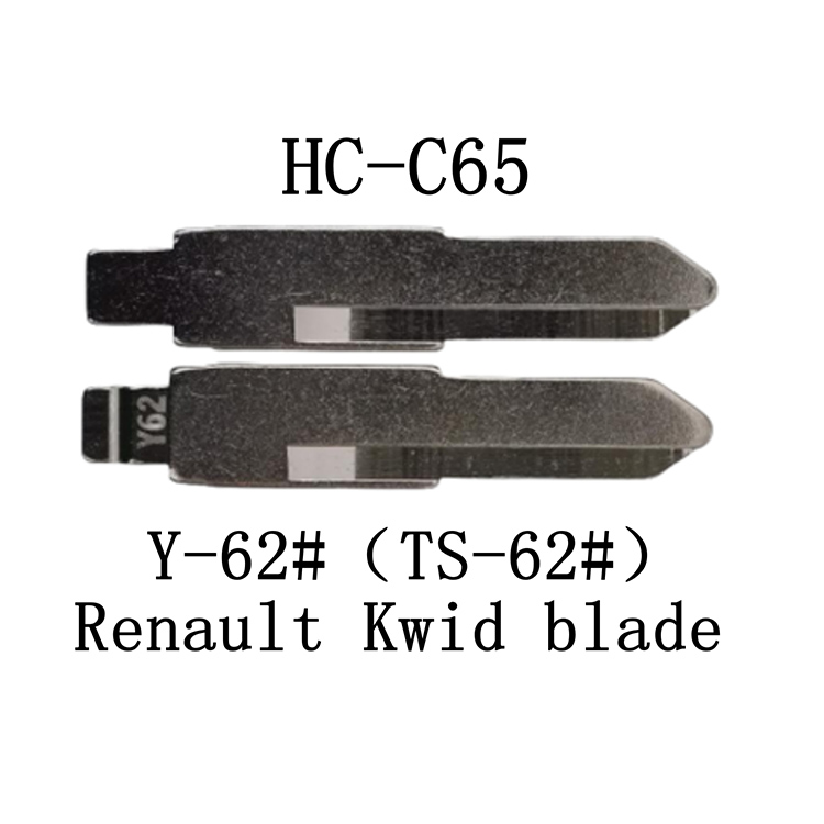 HC-C65 KD Flip Key For Y-62#（TS-62#）Renault Kwid Blade