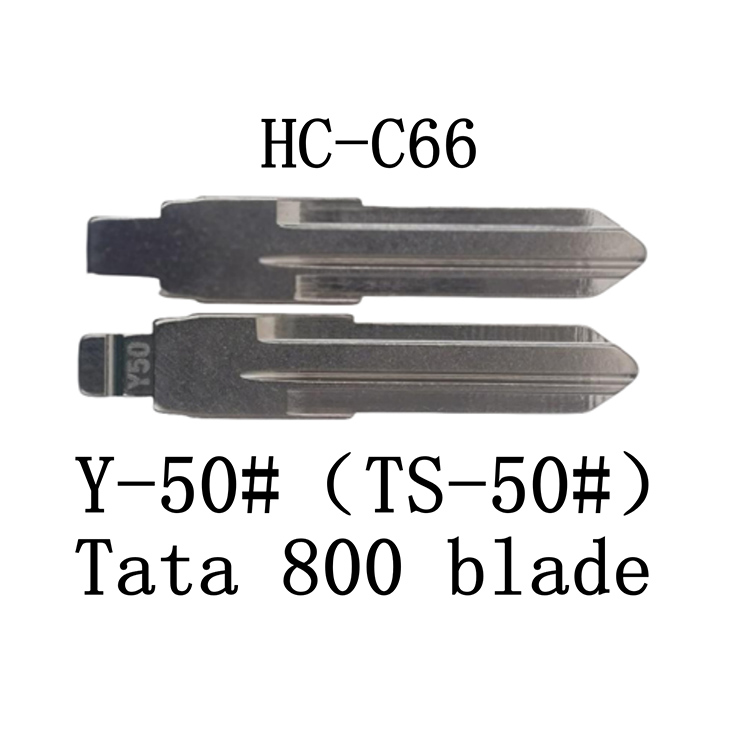 HC-C66 KD Flip Key For Y-50#（TS-50#）Tata 800 Blade