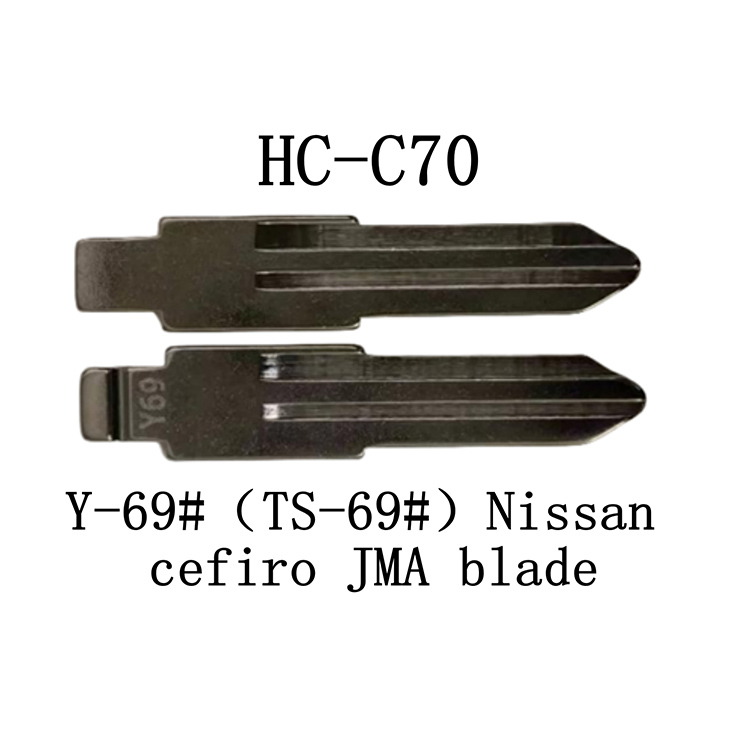 HC-C70 KD Flip Key For Y-69#（TS-69#）Nissan Cefiro JMA Blade